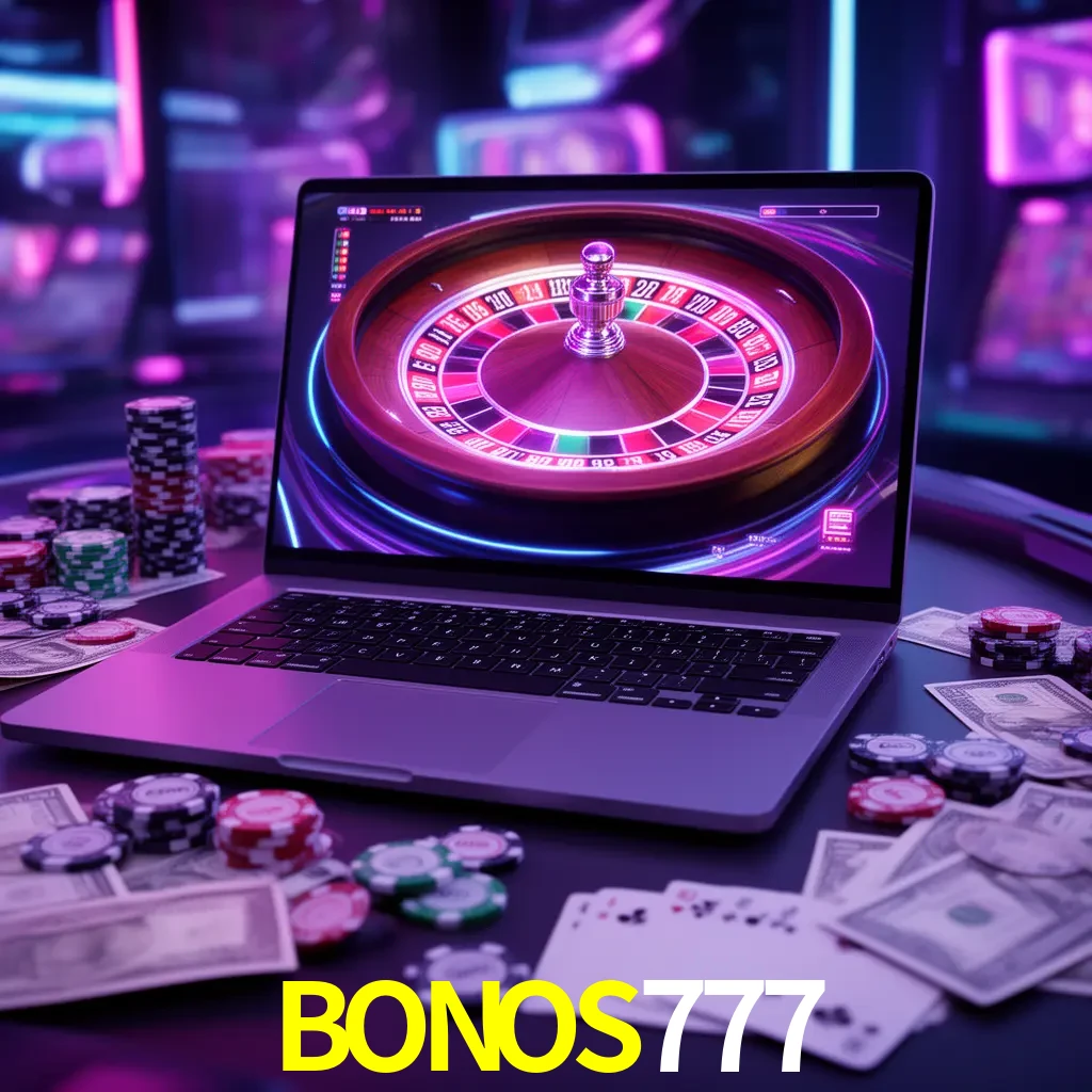 Centro móvil BONOS777 con casino, cajero, bonos, app y acceso de cuenta para México